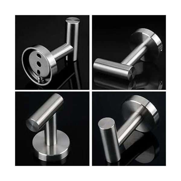 NearMoon Ganchos para toallas de baño soporte de gancho_5