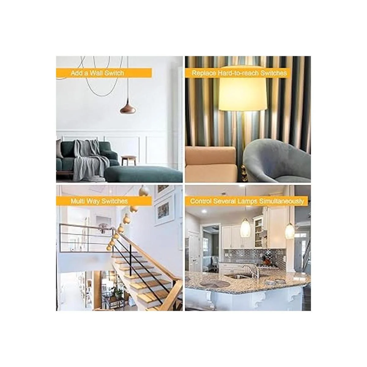 Suraielec Interruptor de luz remoto inalámbrico sin_7