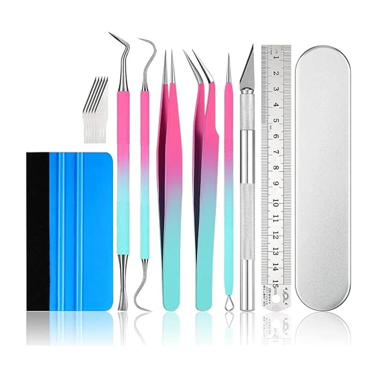 Kit de herramientas de silueta de deshierba 13 piezas_1