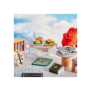 Juego de 17 piezas de mini material escolar para muñecas_7