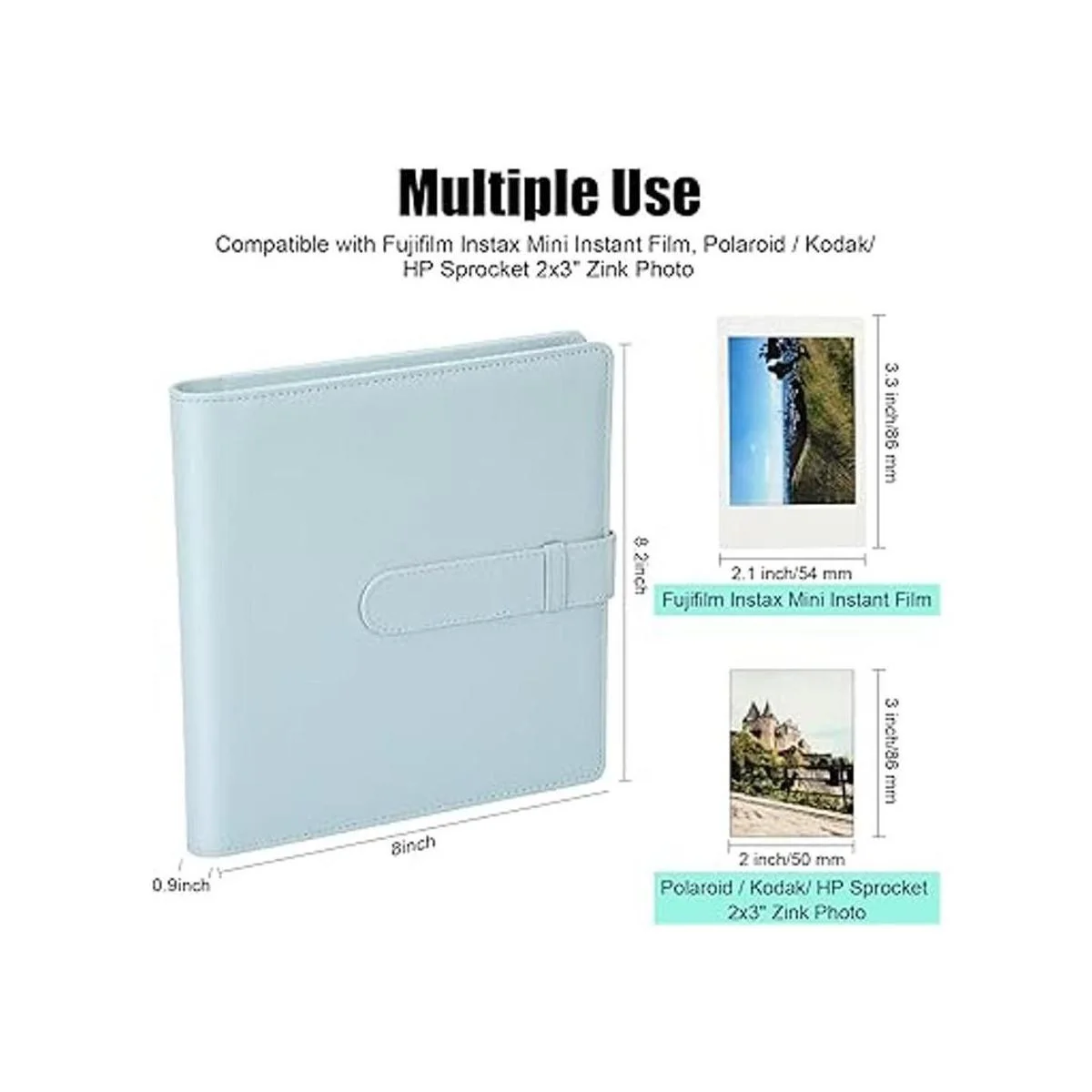 lbum de fotos de 256 bolsillos para Fujifilm Instax Mini_2