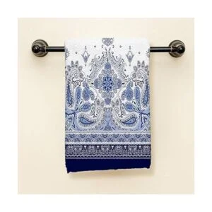 HGOD DESIGNS Paisley Toallas de mano borde horizontal_2