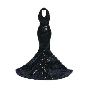 Vestido de muñeca hecho a mano de edición limitada con_5