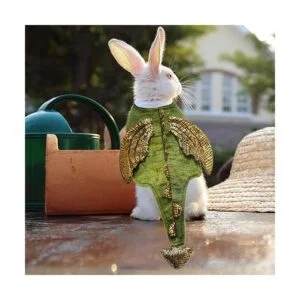 cyeollo Disfraz de conejo de animales pequeños disfraz de_5