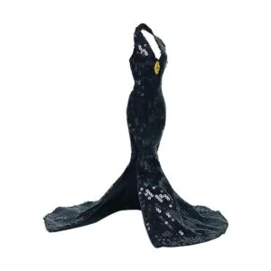 Vestido de muñeca hecho a mano de edición limitada con_3