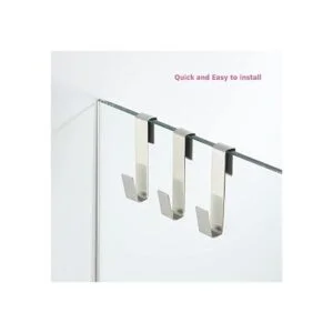 MOKIUER Ganchos para puerta de ducha gancho para toalla_3