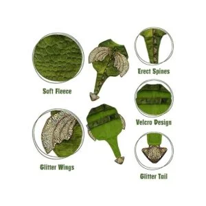 cyeollo Disfraz de conejo de animales pequeños disfraz de_6