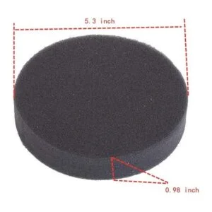 Paquete de 4 filtros de aspirador para aspiradora Bissell_3