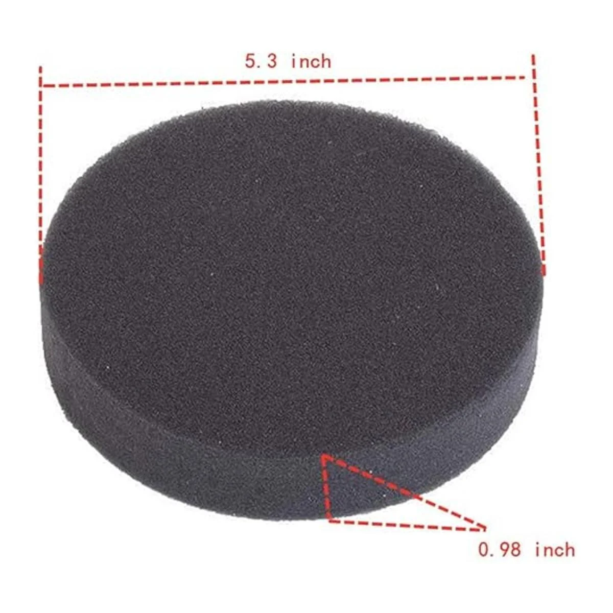 Paquete de 4 filtros de aspirador para aspiradora Bissell_3