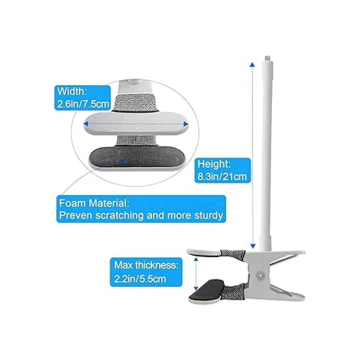 Paquete de 2 soportes flexibles compatibles con leva_5