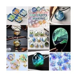 Resina UV 3.53 oz de pegamento duro cristalino de curado_6