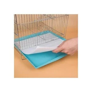 RUBY.Q Papel de forro de jaula de pájaros forro de jaula_4