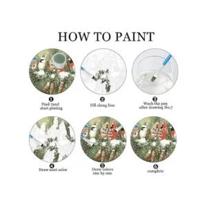 Tenei Pintura por números para adultos y niños pintura al_6