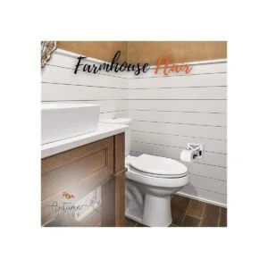 Autumn Alley Soporte de papel higiénico blanco de granja_2