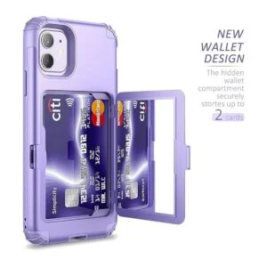 WeLoveCase Defender Funda tipo cartera para iPhone 11_3