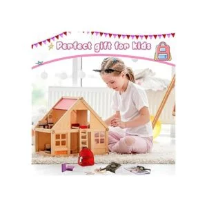 Juego de 17 piezas de mini material escolar para muñecas_6