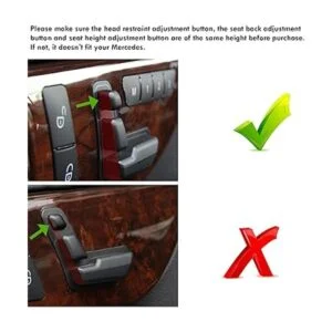 Moonlinks Mercedes Benz Calcomanías cromadas para botón_2