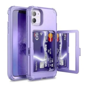 WeLoveCase Defender Funda tipo cartera para iPhone 11_1