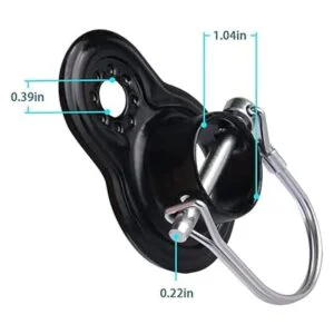 Remolque de bicicleta acoplador de bicicleta paquete de_3