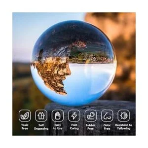 Resina UV 3.53 oz de pegamento duro cristalino de curado_2