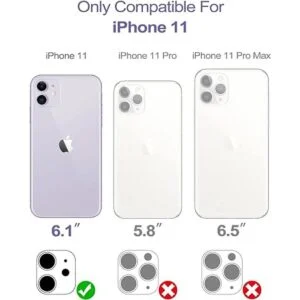 WeLoveCase Defender Funda tipo cartera para iPhone 11_2