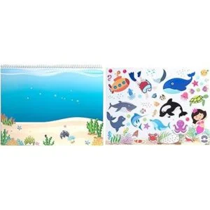 Libro de calcomanías mágicas educativas para niños niños_5