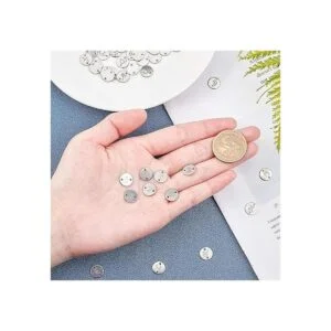 Unicraftale 52 colgantes de acero inoxidable con letras_3