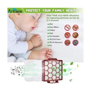 Artraise Filtro de vacío de repuesto para Shark Navigator_4