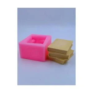 Molde de jabón de libro 3D hecho a mano vela cera_4