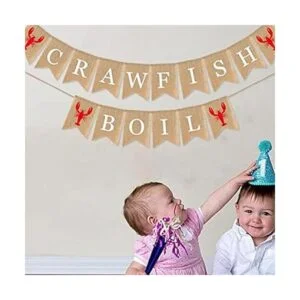 SWYOUN Arpillera Crawfish Boil Banner Verano Fiesta_2