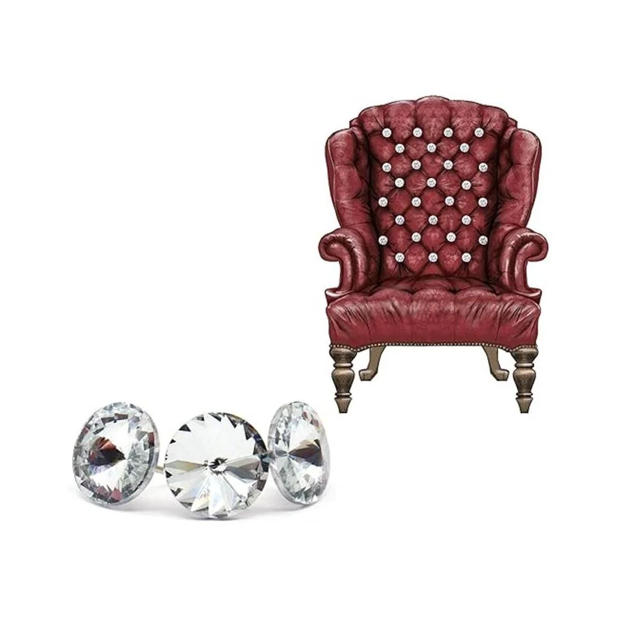 30 piezas de 0.984 in de diamantes de imitación de coser_4