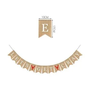 SWYOUN Arpillera Lets Get Cray Banner Verano Crawfish_3