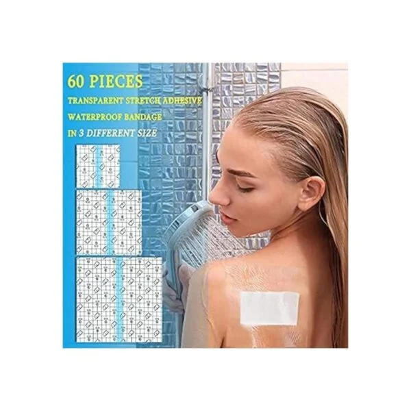 60 piezas de parche impermeable para ducha vendaje_4