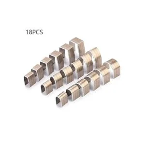 Juego de 18 herramientas de punzón de cuero universal para_2