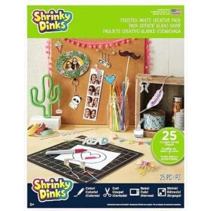 Just Play Shrinky Dinks Paquete creativo de 25 hojas de_2
