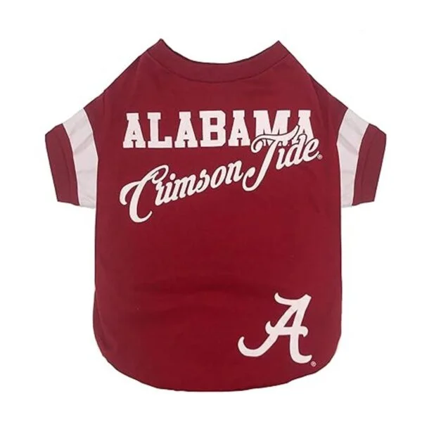 Pets First University of Alabama Camiseta de rayas para_4