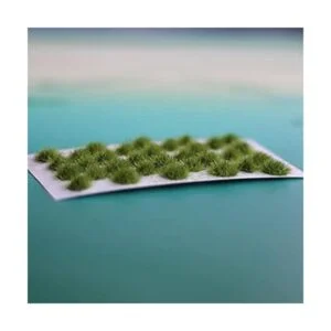 35 piezas de césped estático modelo de mechones de hierba_3