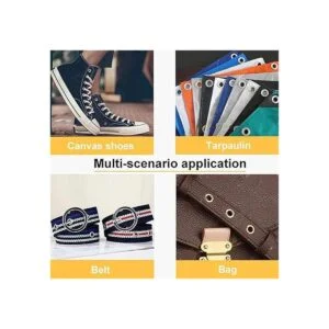 Raydodo Juego de 200 ojales reforzados kit de ojales de_6