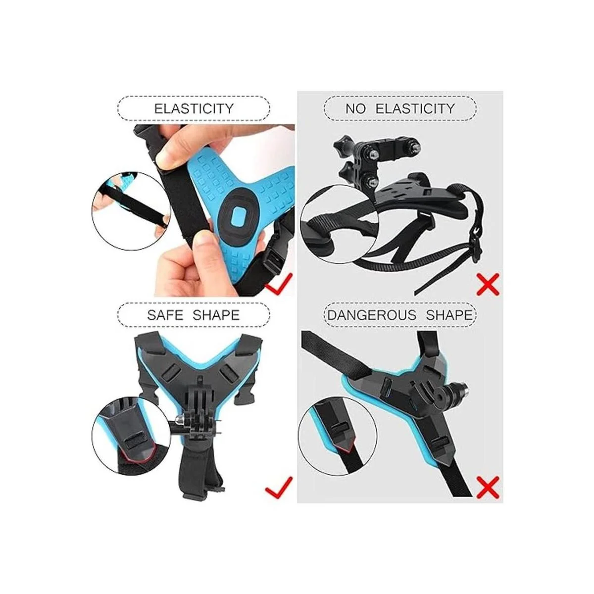 ChromLives Soporte para casco de motocicleta mejorado_4