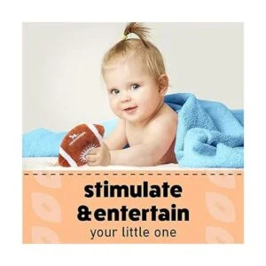 Sonajero de fútbol de felpa para bebé contenido de_5