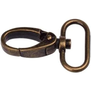 Clips giratorios de latón envejecido de 1.0 in ganchos_2