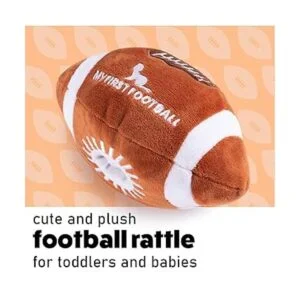Sonajero de fútbol de felpa para bebé contenido de_2
