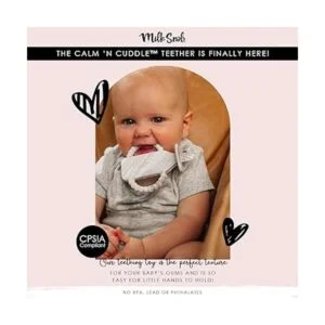 Milk Snob Mordedor para bebé Calm n Cuddle Silicona de_2