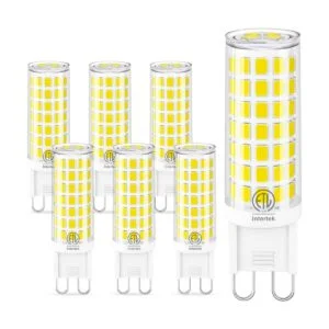 Bombilla LED G9 de 6 W equivalente a halógeno de 60 W_1