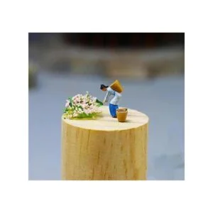 35 piezas de césped estático modelo de mechones de hierba_4