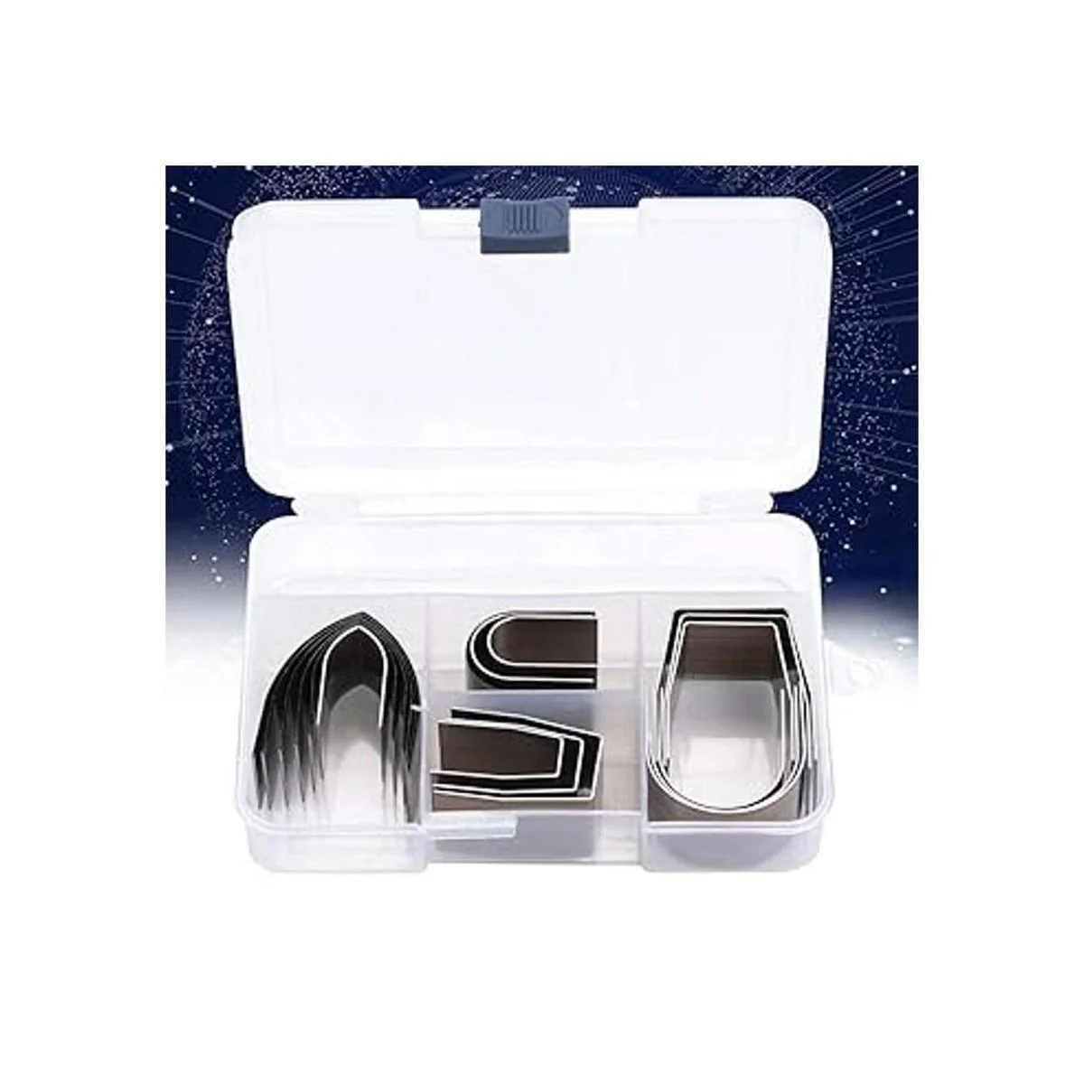 Juego de 18 herramientas de punzón de cuero universal para_4