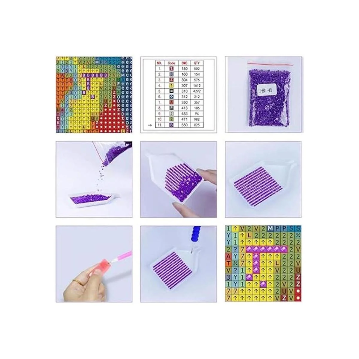 SaxSauly Kits de bricolaje de pintura de diamantes 5D de_6