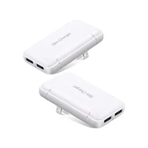 Excgood Enchufe de pared USB cargador de pared plano_1