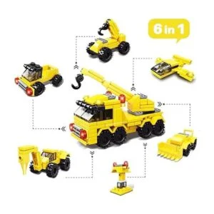 Tarjetas del día de San Valentín con bloques de_4