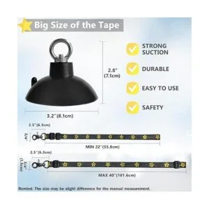 Correa de baño para perros con ventosa pesada correa de_3